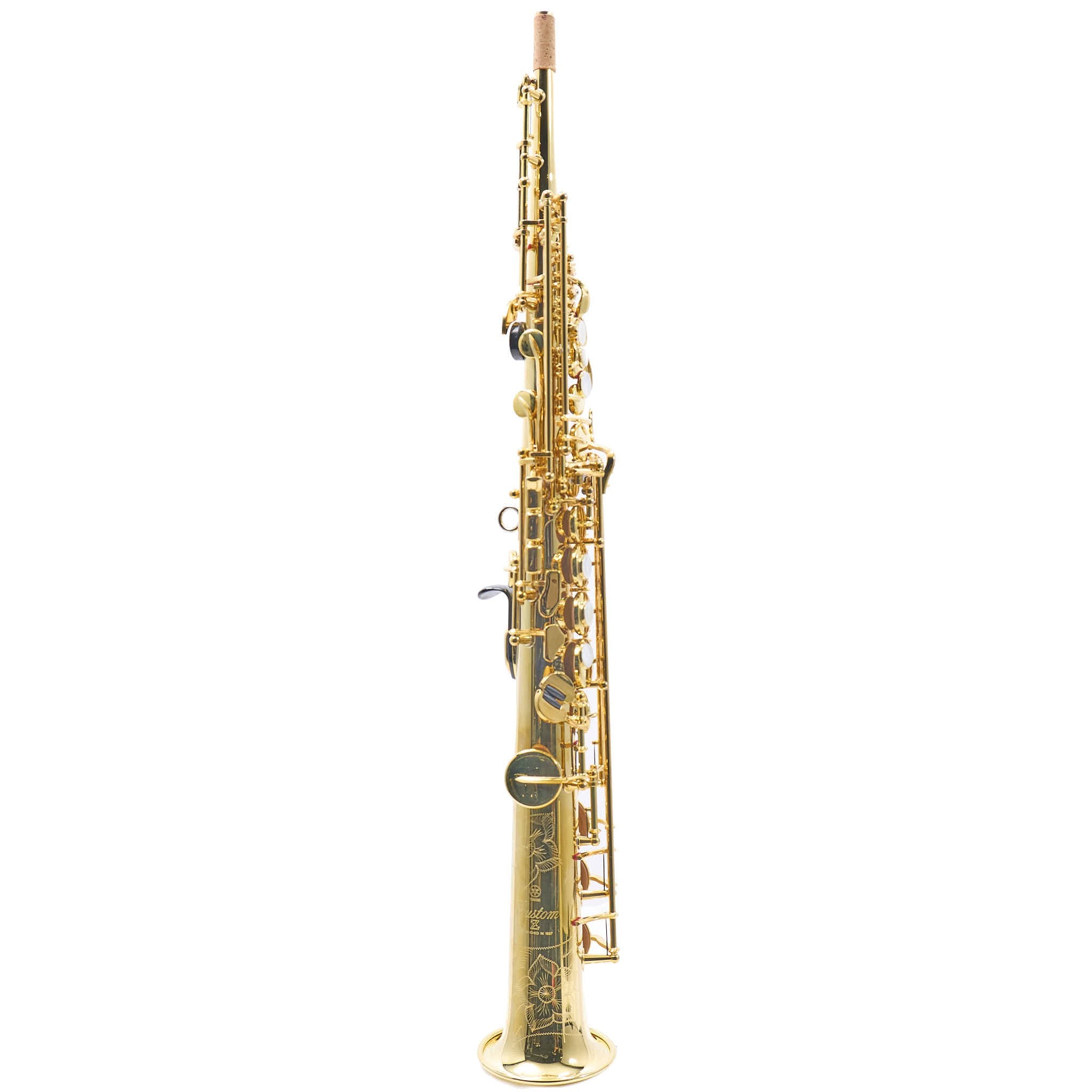 Yamaha YSS-82ZU Custom Soprano Saxophone in Unlacquered Brass