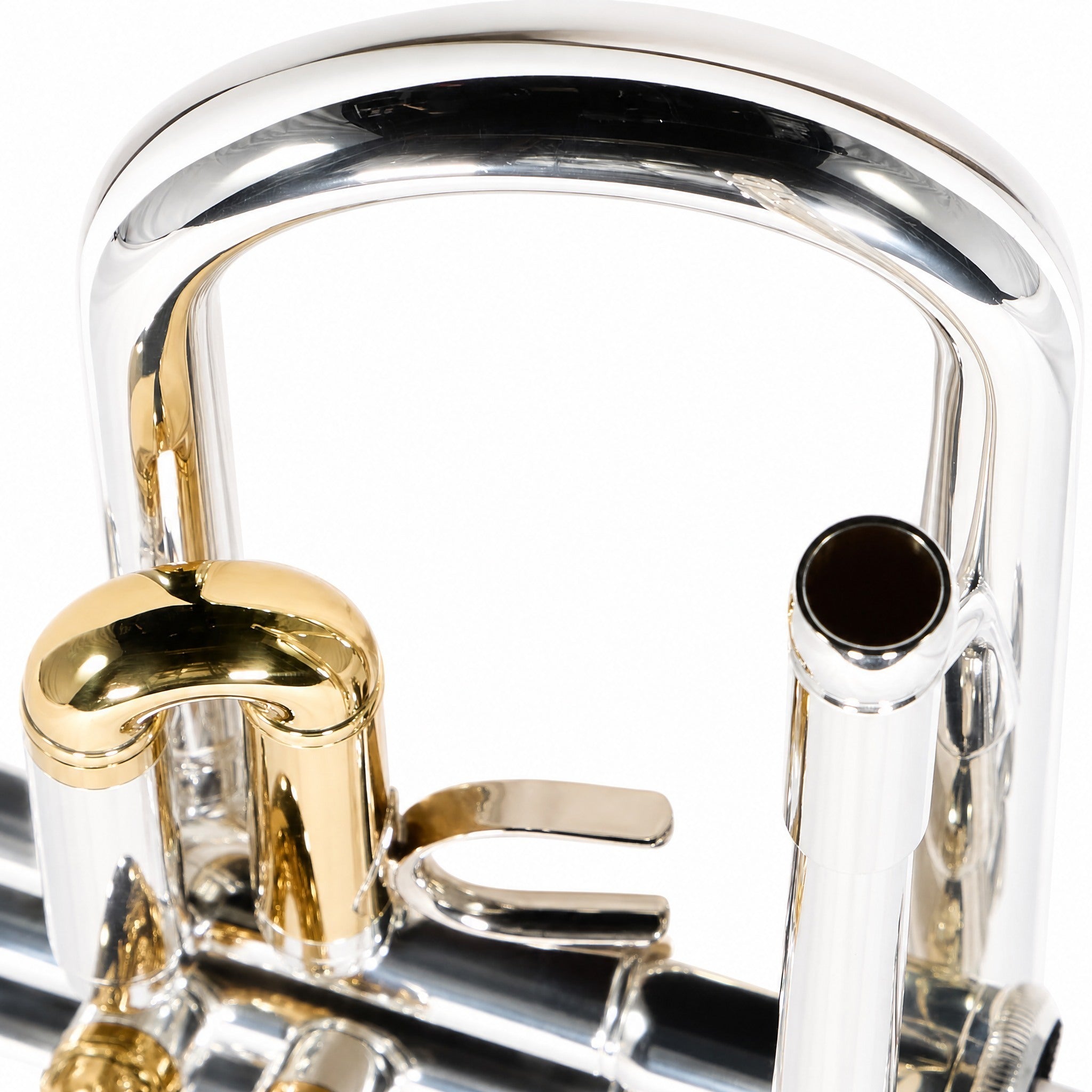 Yamaha YTR-5330MRC Intermediate Mariachi Bb Trumpet in Silver Plate with Gold Highlights
