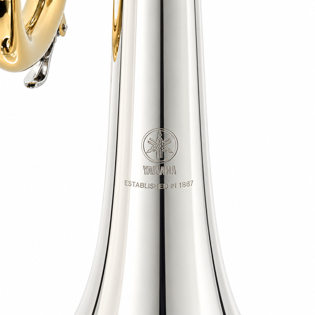 Yamaha YTR-5330MRC Intermediate Mariachi Bb Trumpet in Silver Plate with Gold Trim