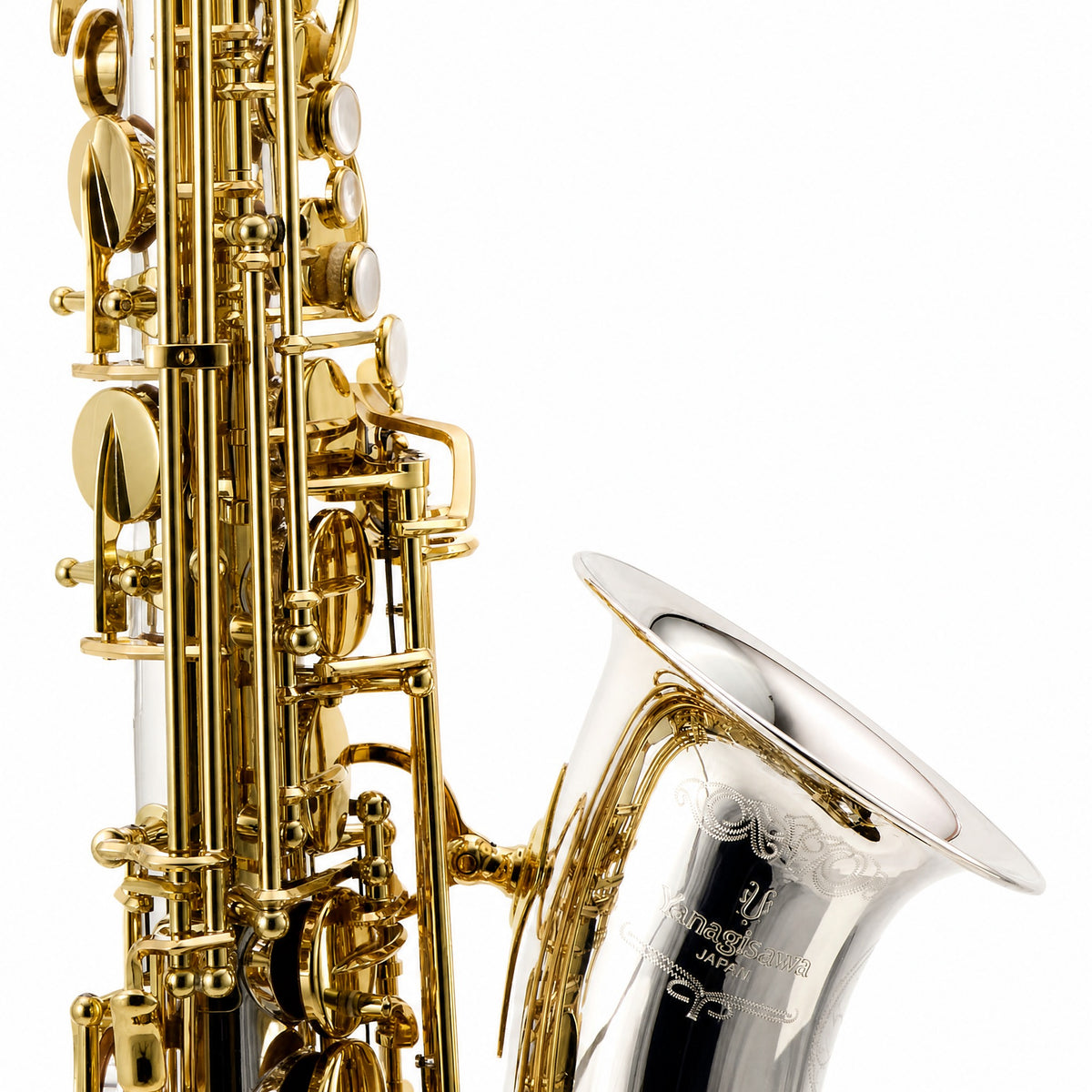 Yanagisawa AWO35 'Elite' Professional Alto Saxophone in Sterling Silver