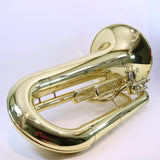 Yamaha Model YBB-202M 4/4 Marching Tuba in Lacquer SN 590973 SUPERB CONDITION- for sale at BrassAndWinds.com