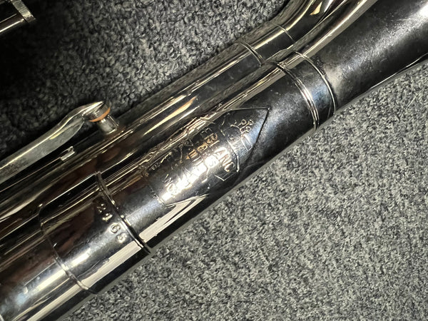 What's on Marissa's Bench? A Leblanc Paperclip Contrabass Clarinet.