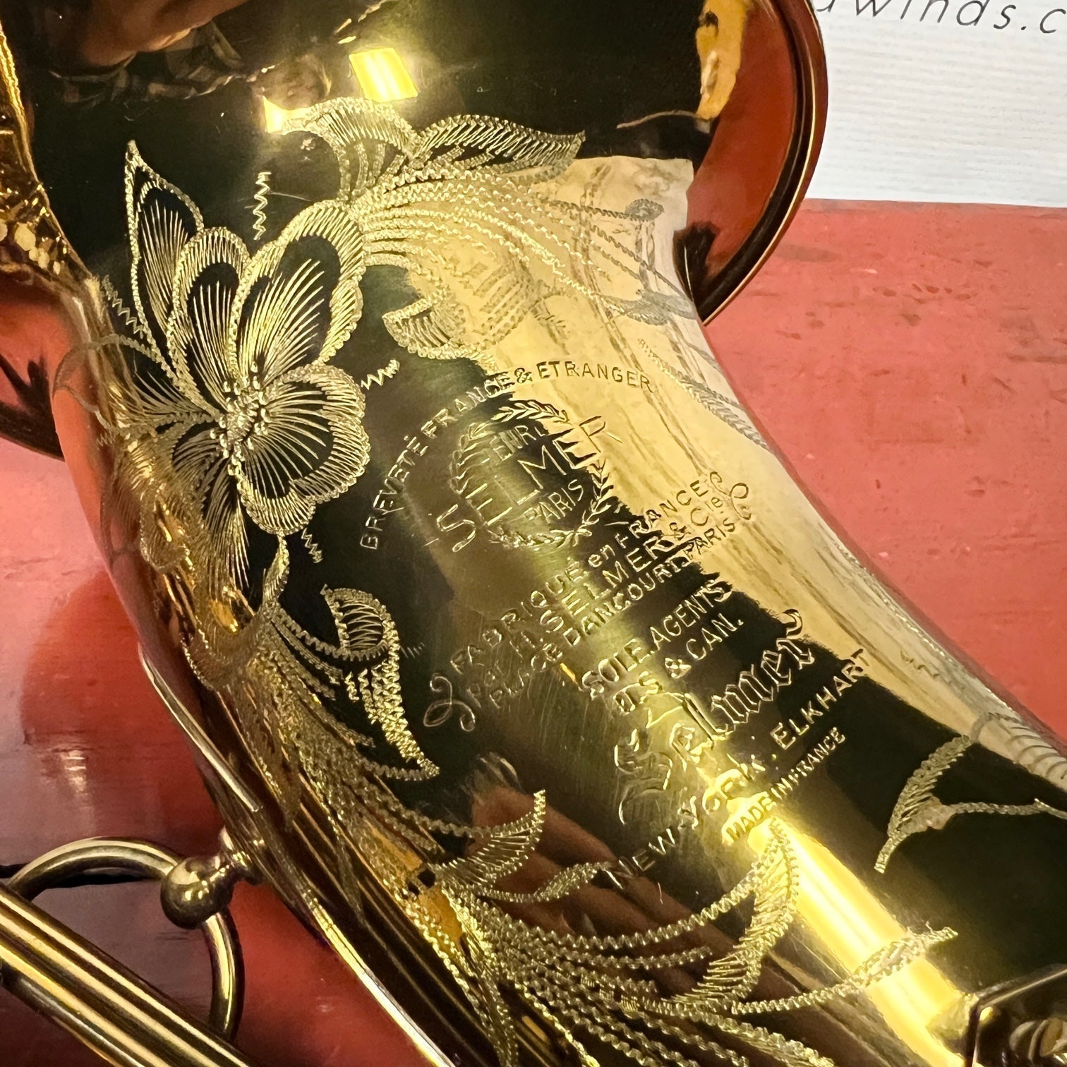 What's on Brad's Bench? A Selmer Paris Super Balanced Action Tenor Saxophone!