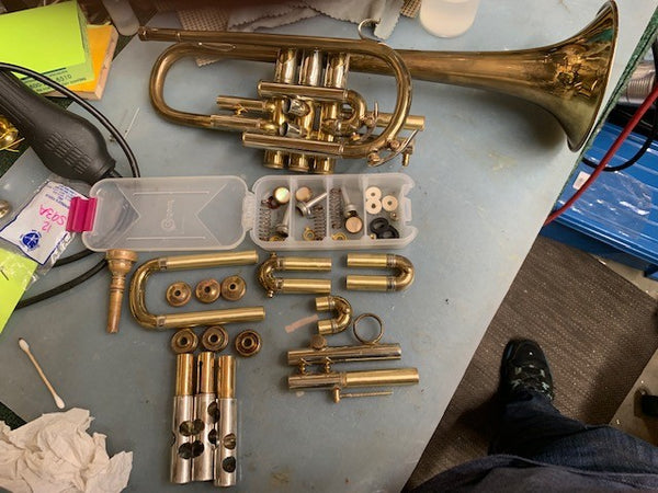 What’s on My Bench? A New York Bach Cornet!