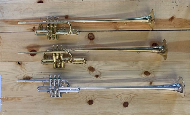 What’s on My Bench? A Trio of Bb Herald Trumpets