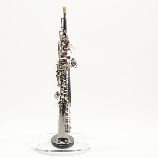 Eastman Model ESS642C-BS Soprano Saxophone Black Nickel Body SN 11531331 OPEN BOX