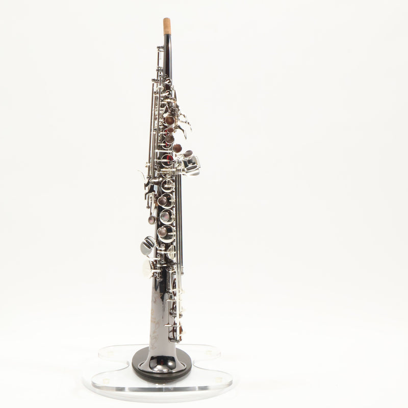 Eastman Model ESS642C-BS Soprano Saxophone Black Nickel Body SN 11531331 OPEN BOX