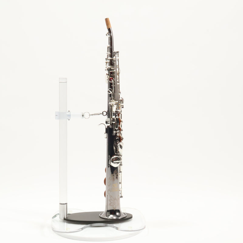 Eastman Model ESS642C-BS Soprano Saxophone Black Nickel Body SN 11531331 OPEN BOX