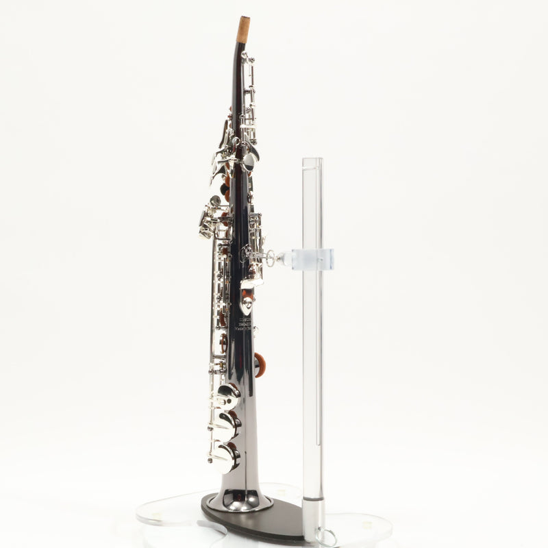 Eastman Model ESS642C-BS Soprano Saxophone Black Nickel Body SN 11531331 OPEN BOX