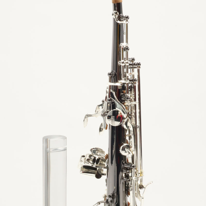 Eastman Model ESS642C-BS Soprano Saxophone Black Nickel Body SN 11531331 OPEN BOX