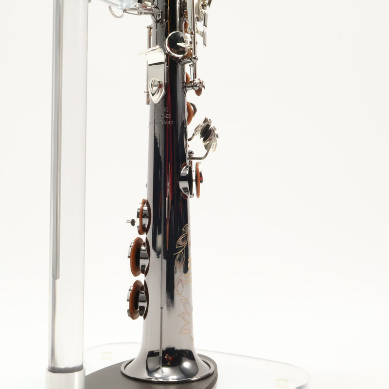 Eastman Model ESS642C-BS Soprano Saxophone Black Nickel Body SN 11531331 OPEN BOX