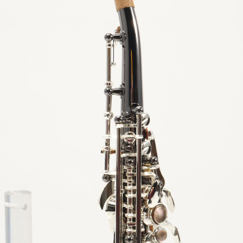 Eastman Model ESS642C-BS Soprano Saxophone Black Nickel Body SN 11531331 OPEN BOX