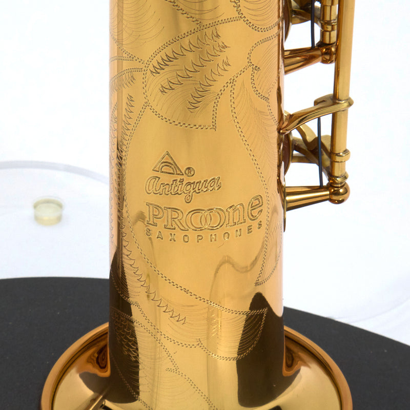 Antigua Winds Model SS6200VLQ 'ProOne' Soprano Saxophone SN 143062 NICE- for sale at BrassAndWinds.com