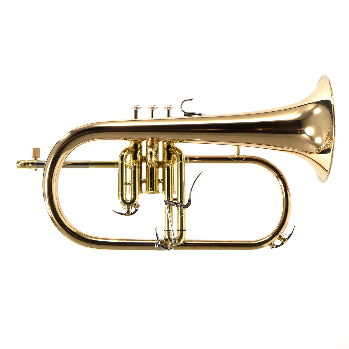 Yamaha YFH-8315IIG Custom Series Bb Flugelhorn with Gold Brass Bell in Lacquer