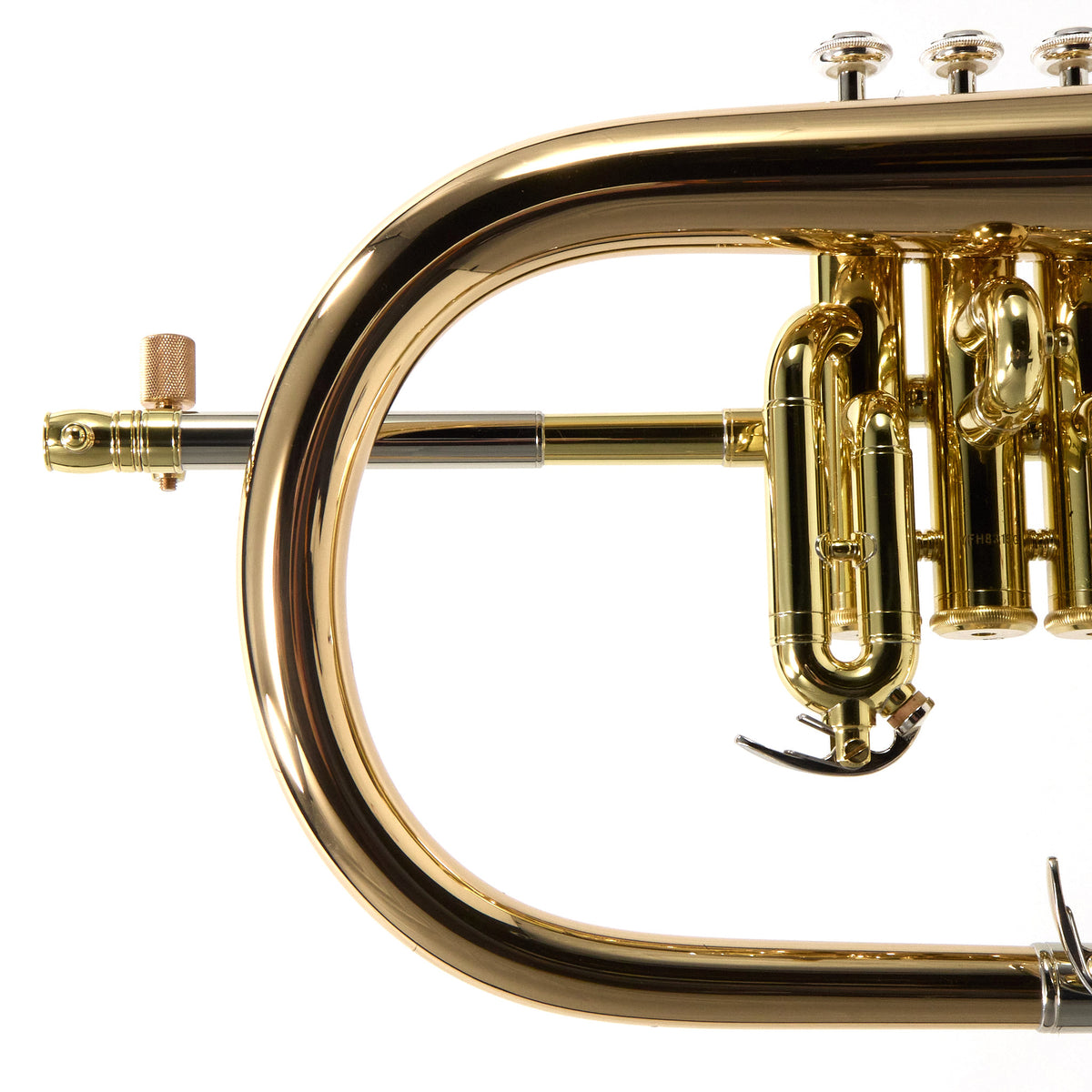 Yamaha YFH-8315IIG Custom Series Bb Flugelhorn with Gold Brass Bell in Lacquer
