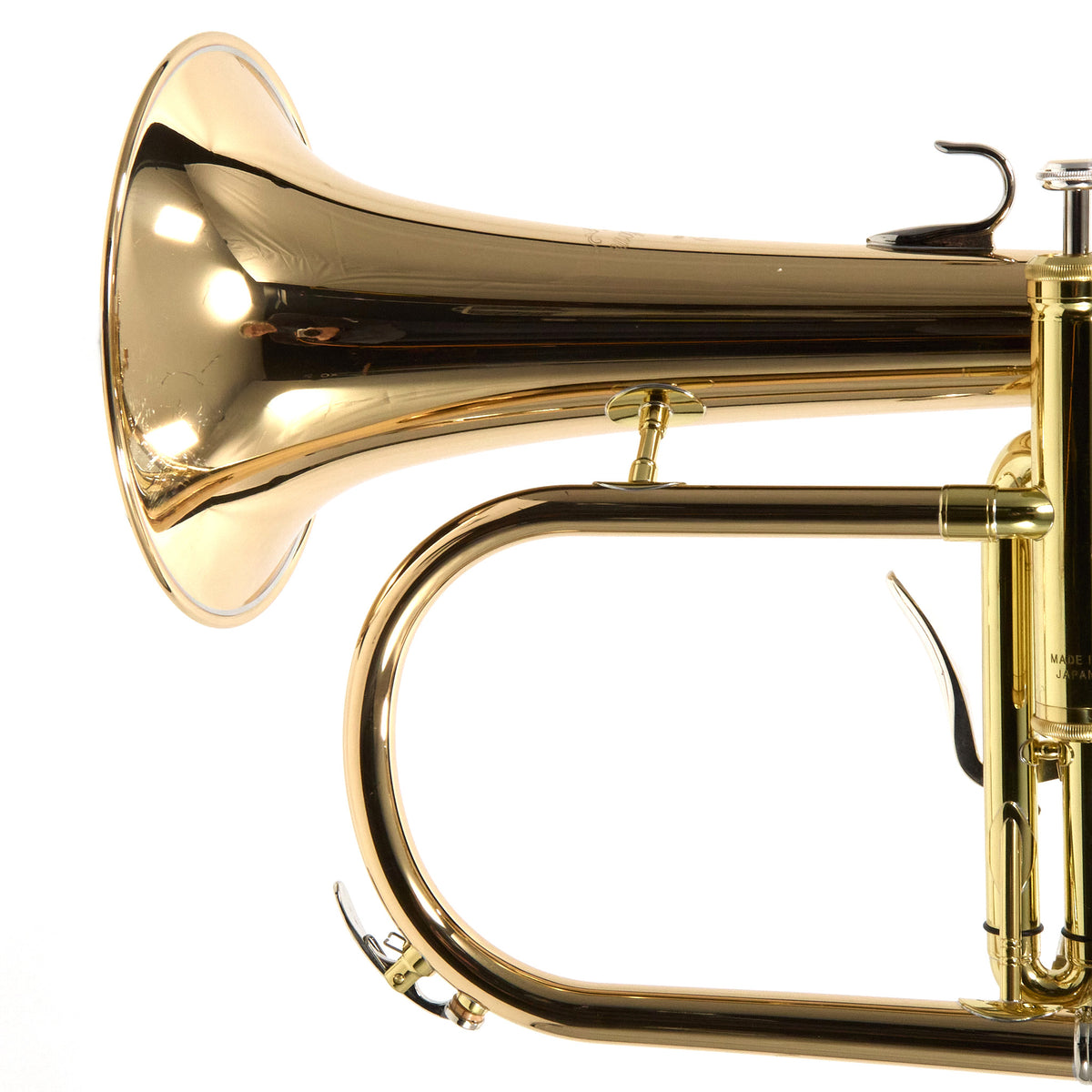 Yamaha YFH-8315IIG Custom Series Bb Flugelhorn with Gold Brass Bell in Lacquer