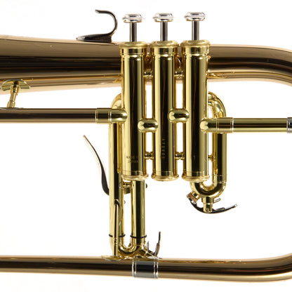 Yamaha YFH-8315IIG Custom Series Bb Flugelhorn with Gold Brass Bell in Lacquer