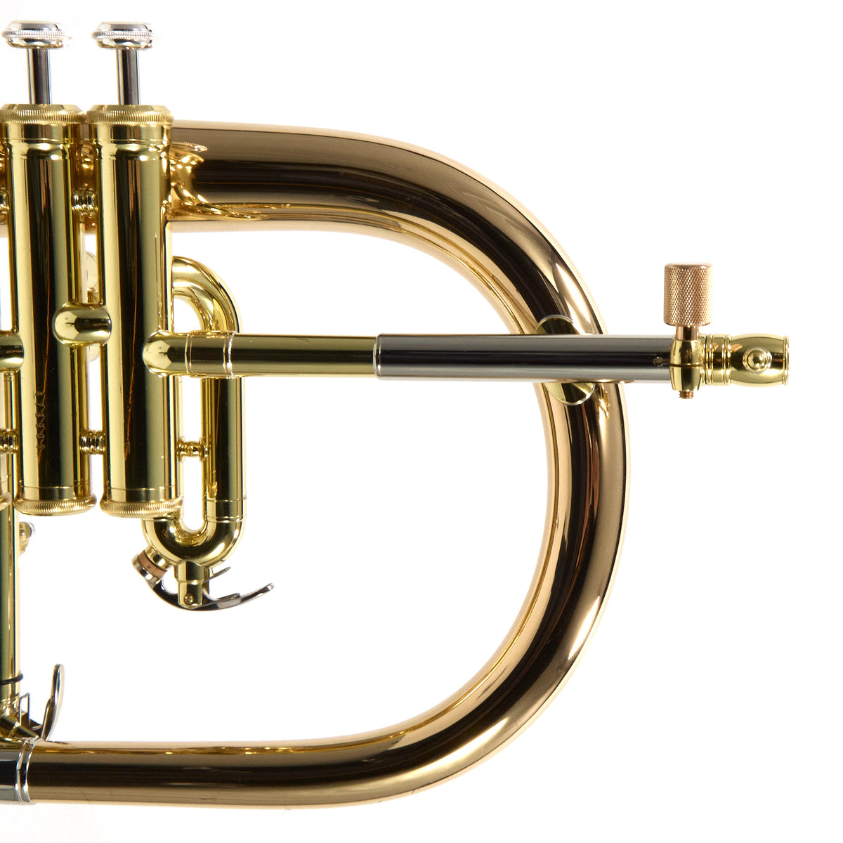 Yamaha YFH-8315IIG Custom Series Bb Flugelhorn with Gold Brass Bell in Lacquer