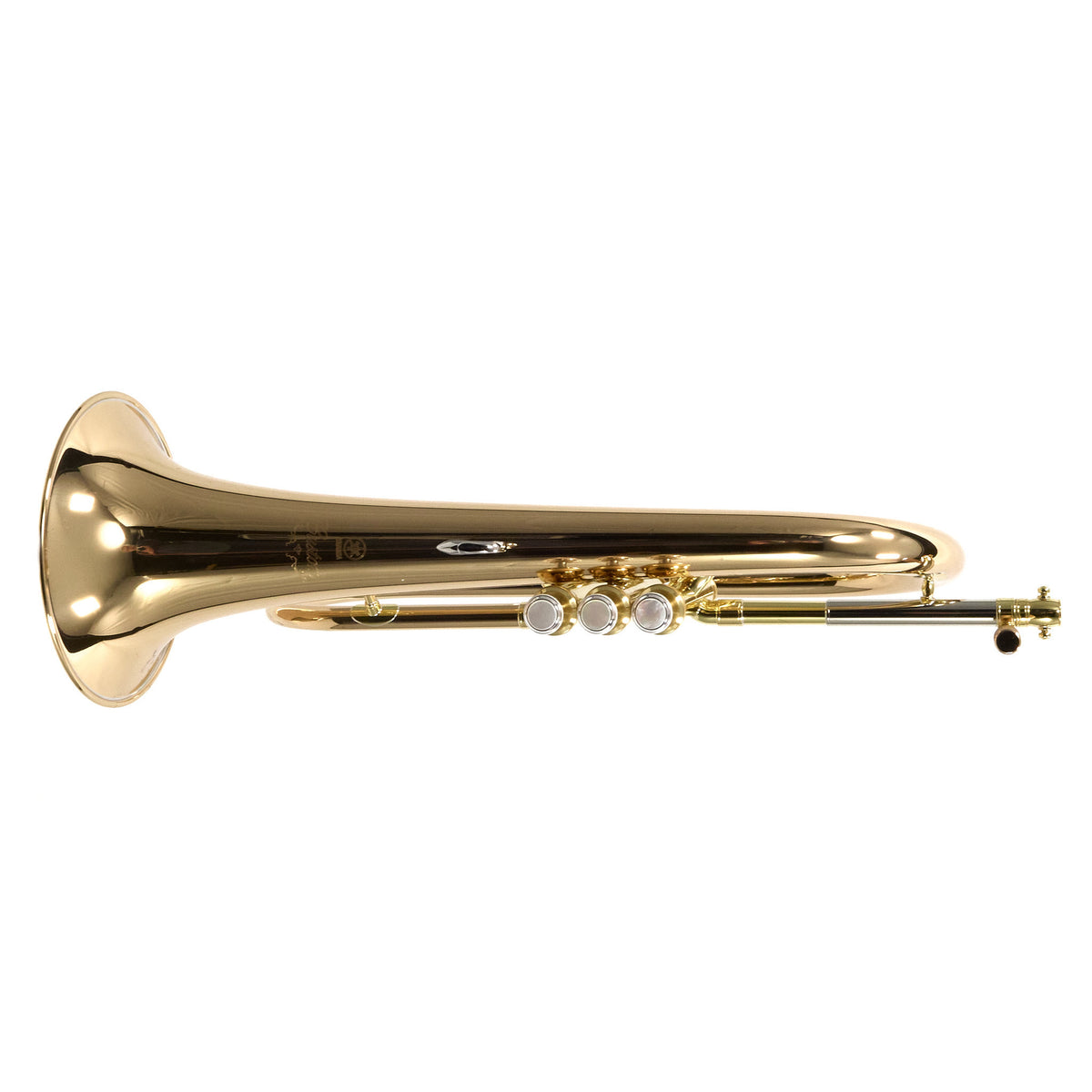 Yamaha YFH-8315IIG Custom Series Bb Flugelhorn with Gold Brass Bell in Lacquer