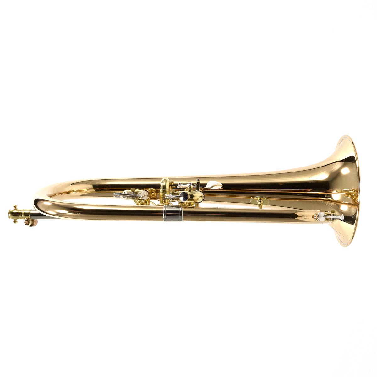 Yamaha YFH-8315IIG Custom Series Bb Flugelhorn with Gold Brass Bell in Lacquer