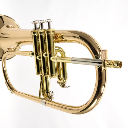 Yamaha YFH-8315IIG Custom Series Bb Flugelhorn with Gold Brass Bell in Lacquer