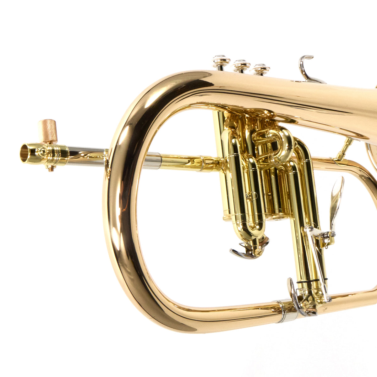 Yamaha YFH-8315IIG Custom Series Bb Flugelhorn with Gold Brass Bell in Lacquer