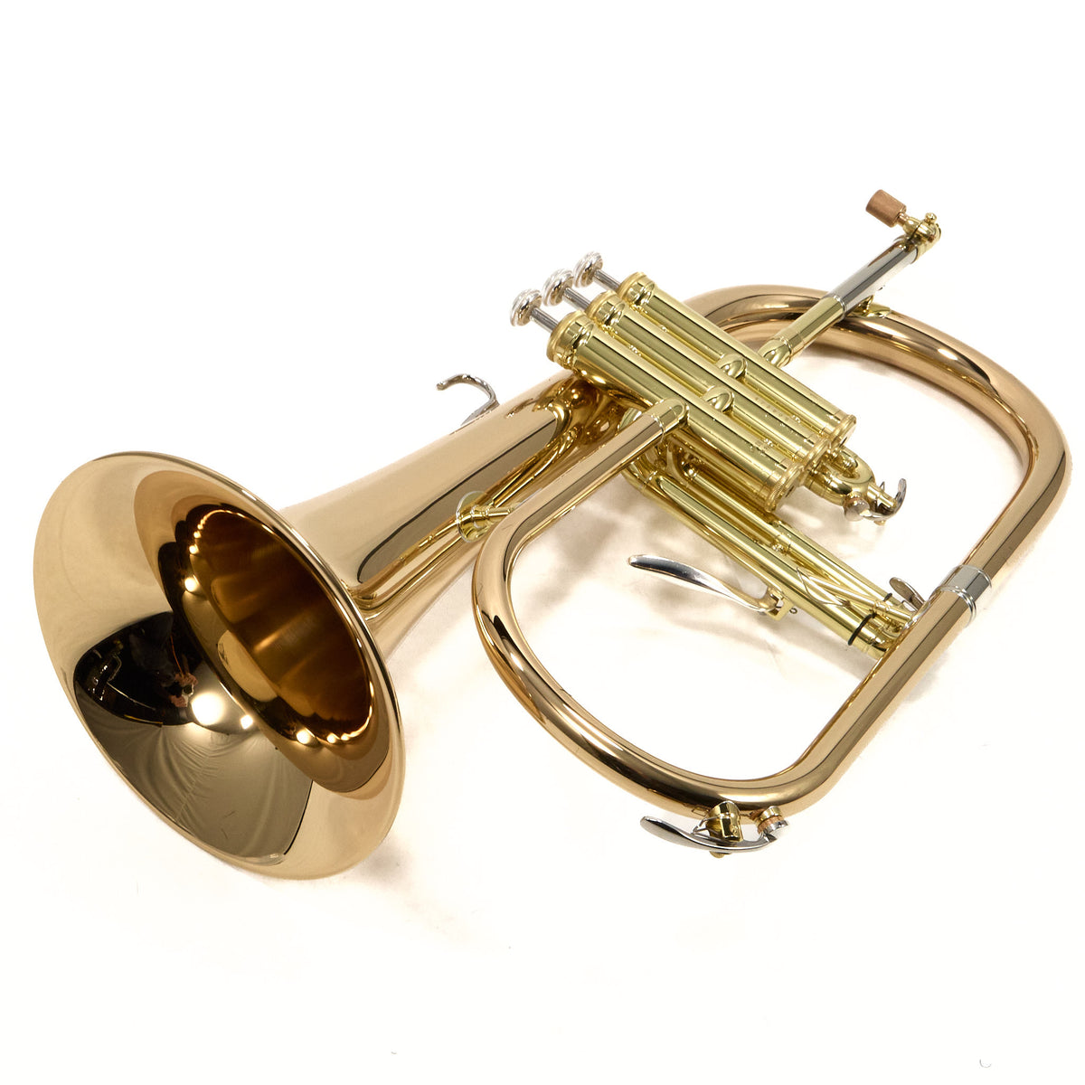 Yamaha YFH-8315IIG Custom Series Bb Flugelhorn with Gold Brass Bell in Lacquer