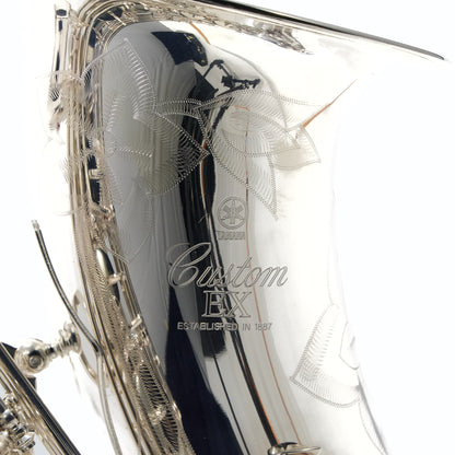 Yamaha YTS-875EXS 'Custom EX' Professional Tenor Saxophone in Silver Plate