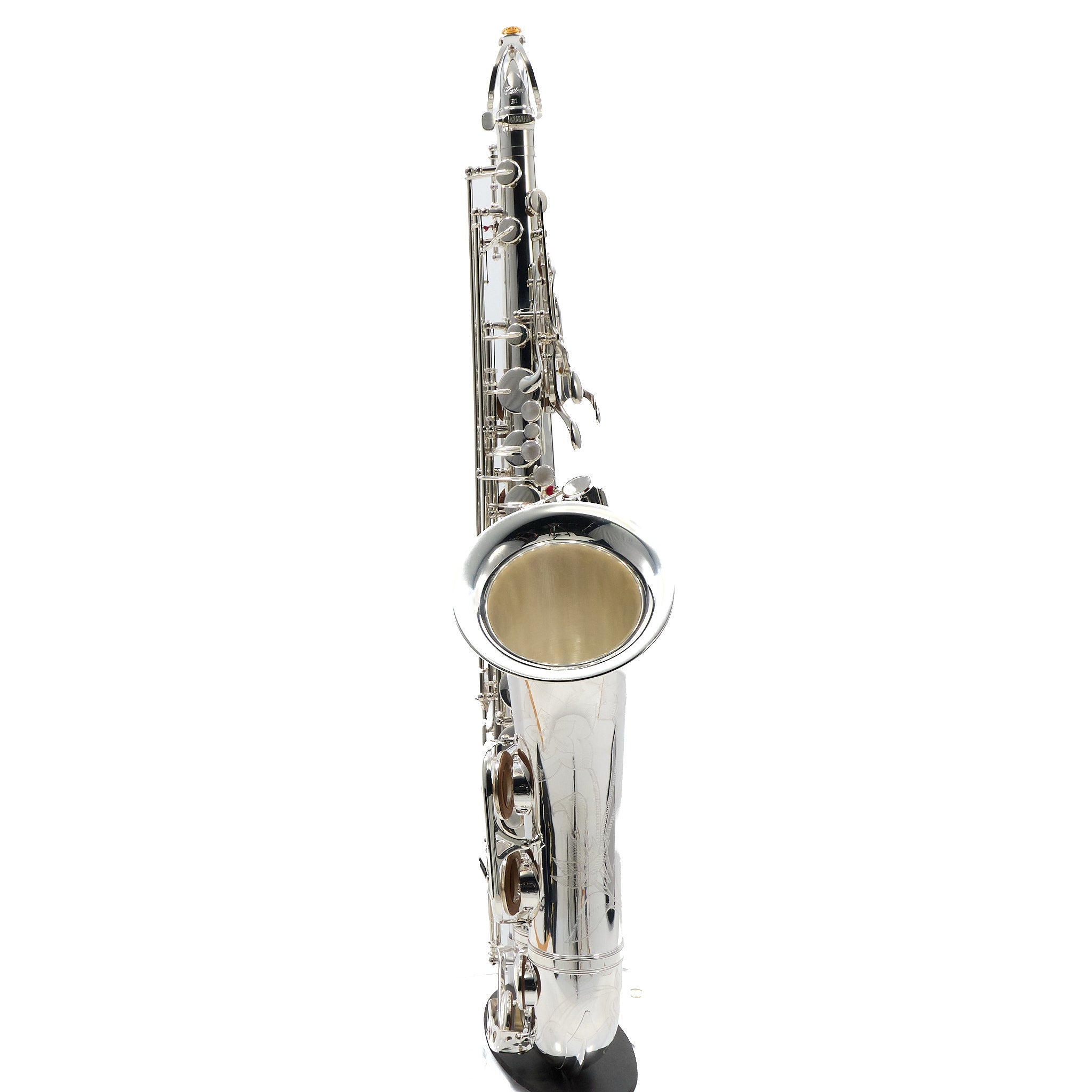 Yamaha YTS-875EXS 'Custom EX' Professional Tenor Saxophone in Silver Plate
