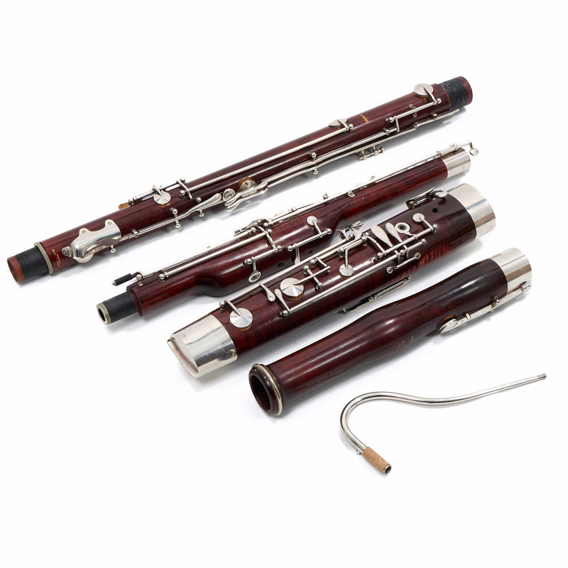 Josef Puchner Artist Model Bassoon with High D Key SN 7782 EXCELLENT- for sale at BrassAndWinds.com