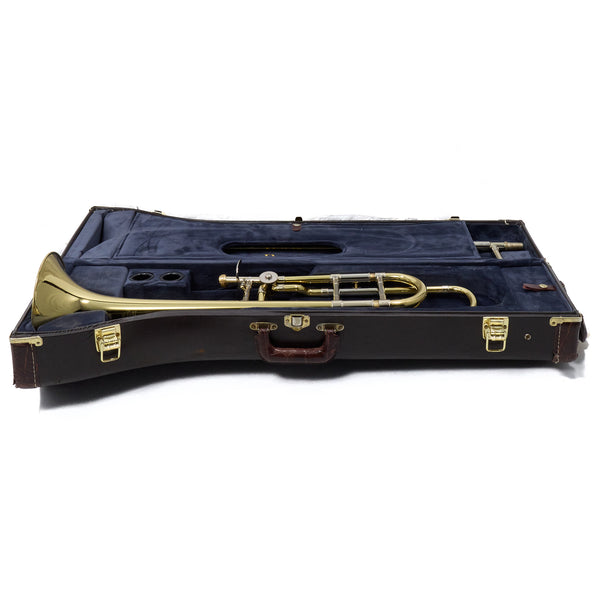 Bach Model 42BO Stradivarius Professional Tenor Trombone SN 213011 EXCELLENT- for sale at BrassAndWinds.com