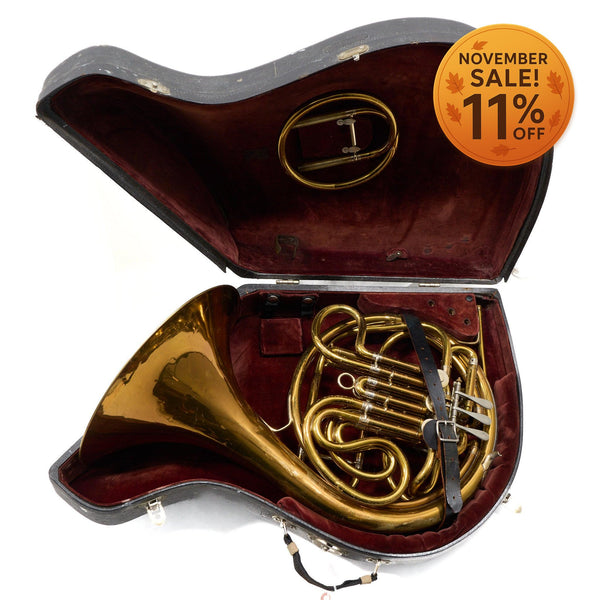 King Schmidt Model Professional Double French Horn SN 192003 EXCELLENT