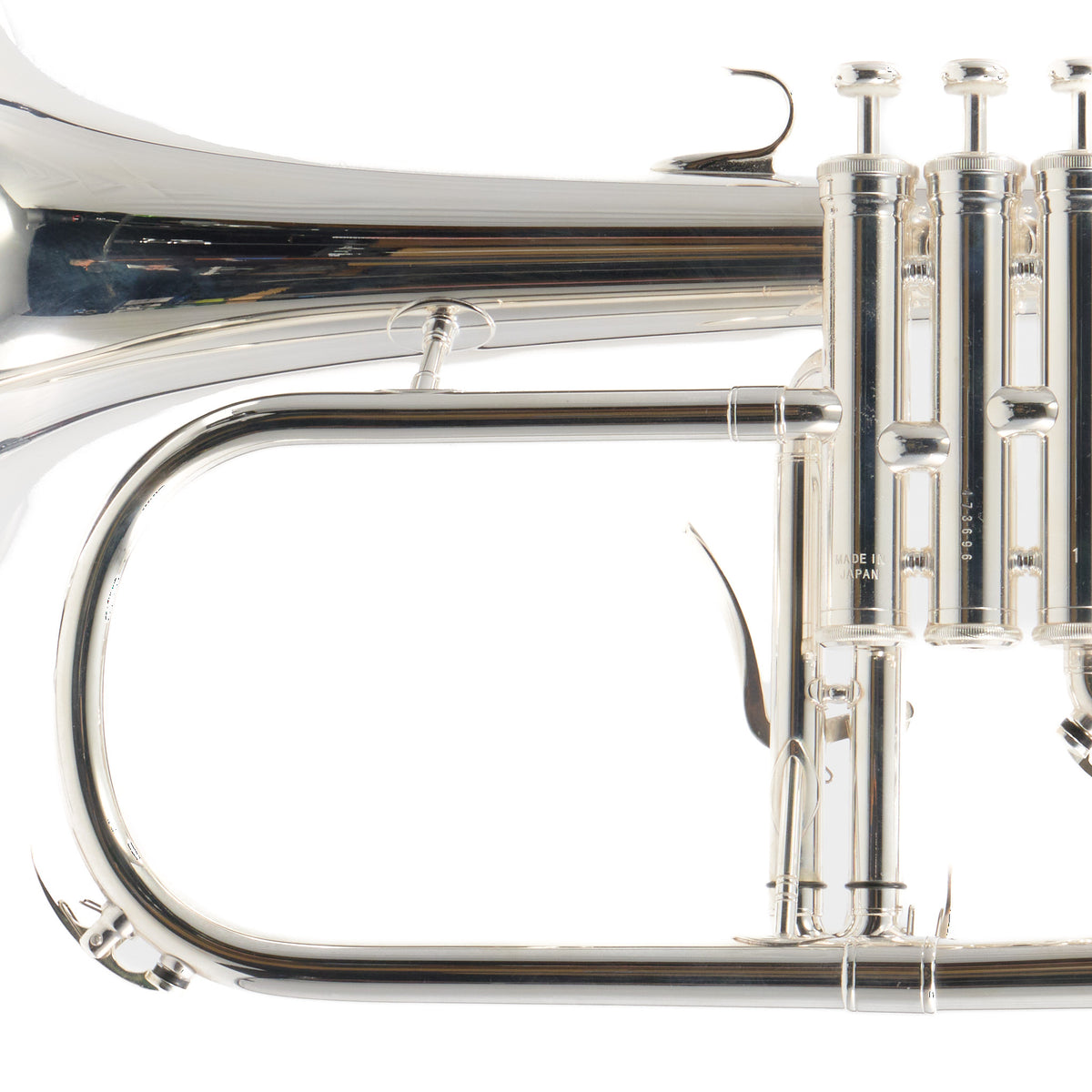 Yamaha YFH-8310ZIIS Custom Z 'Bobby Shew' Bb Flugelhorn in Silver Plate
