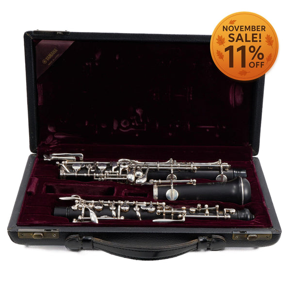 Yamaha Model YOB-841T Custom Handmade Oboe SN 00324 SUPERB