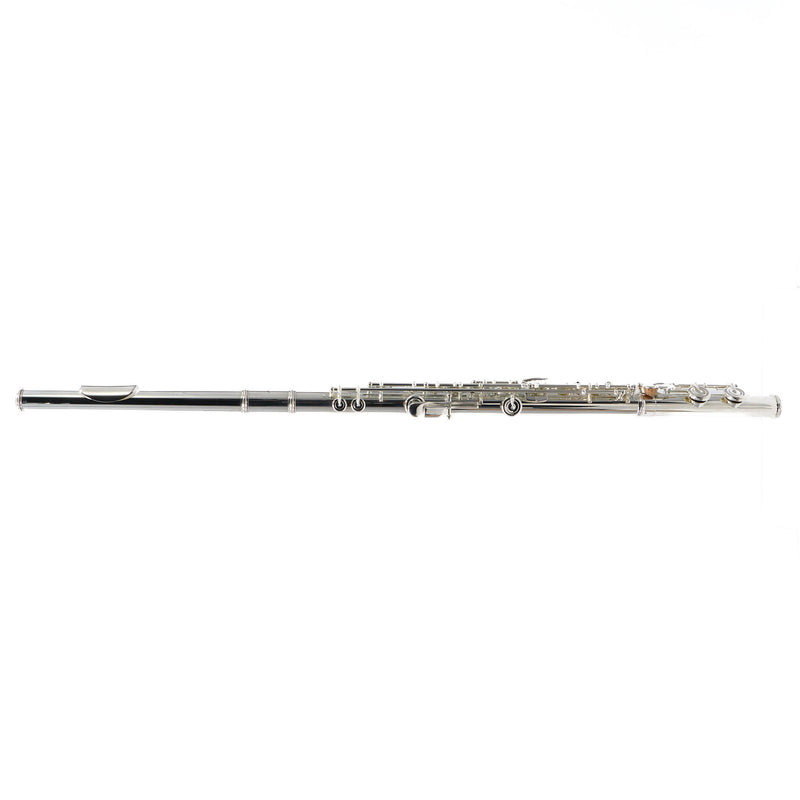 Azumi Model AZS3E Solid Silver Flute Plateau Keys C Foot SN CD00671 OPEN BOX