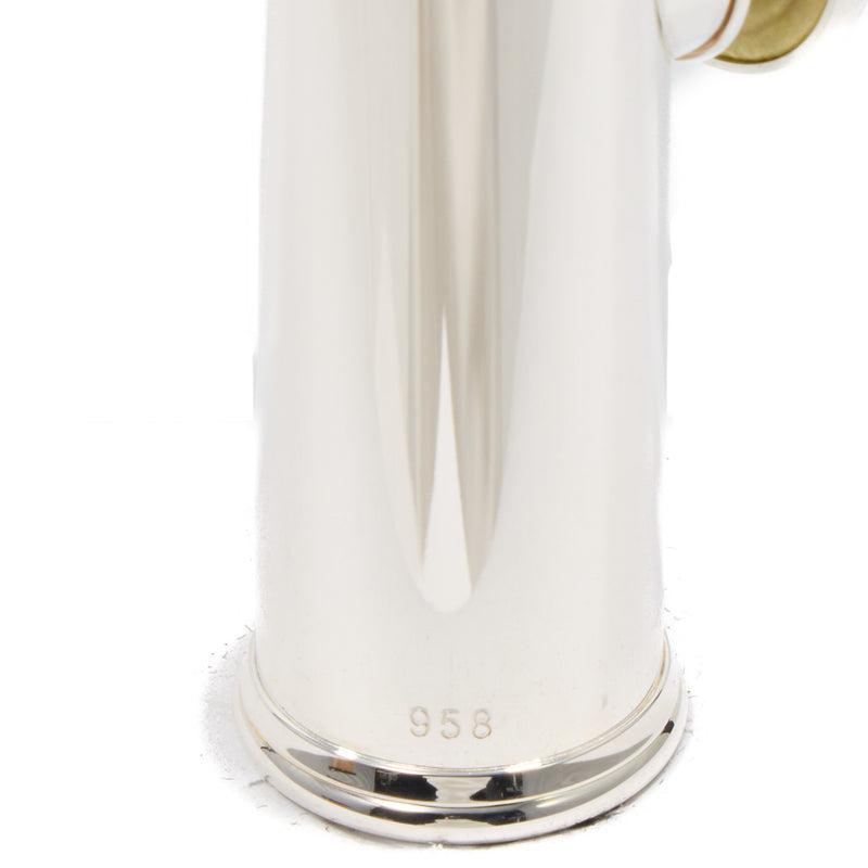 Azumi Model AZS3E Solid Silver Flute Plateau Keys C Foot SN CD00671 OPEN BOX