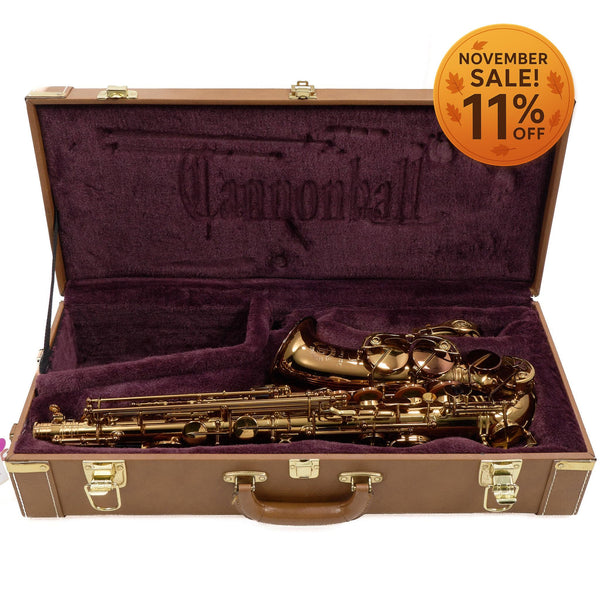 Cannonball 'Vintage Reborn' Model Alto Saxophone SN V165417 GORGEOUS