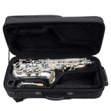 C.G. Conn Model CAS411S Alto Saxophone in Silver Plate SN AJ00324042 EXCELLENT