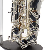 C.G. Conn Model CAS411S Alto Saxophone in Silver Plate SN AJ00324042 EXCELLENT