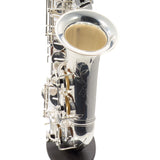 C.G. Conn Model CAS411S Alto Saxophone in Silver Plate SN AJ00324042 EXCELLENT