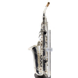 C.G. Conn Model CAS411S Alto Saxophone in Silver Plate SN AJ00324042 EXCELLENT