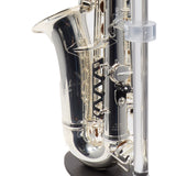 C.G. Conn Model CAS411S Alto Saxophone in Silver Plate SN AJ00324042 EXCELLENT