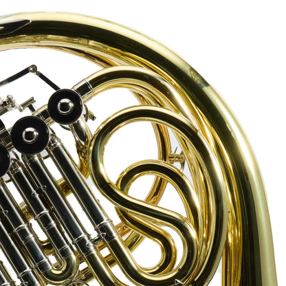Yamaha YHR-671D Double French Horn with Detachable Bell in Lacquer