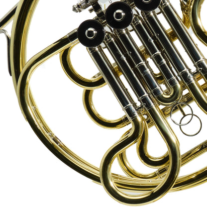 Yamaha YHR-671D Double French Horn with Detachable Bell in Lacquer