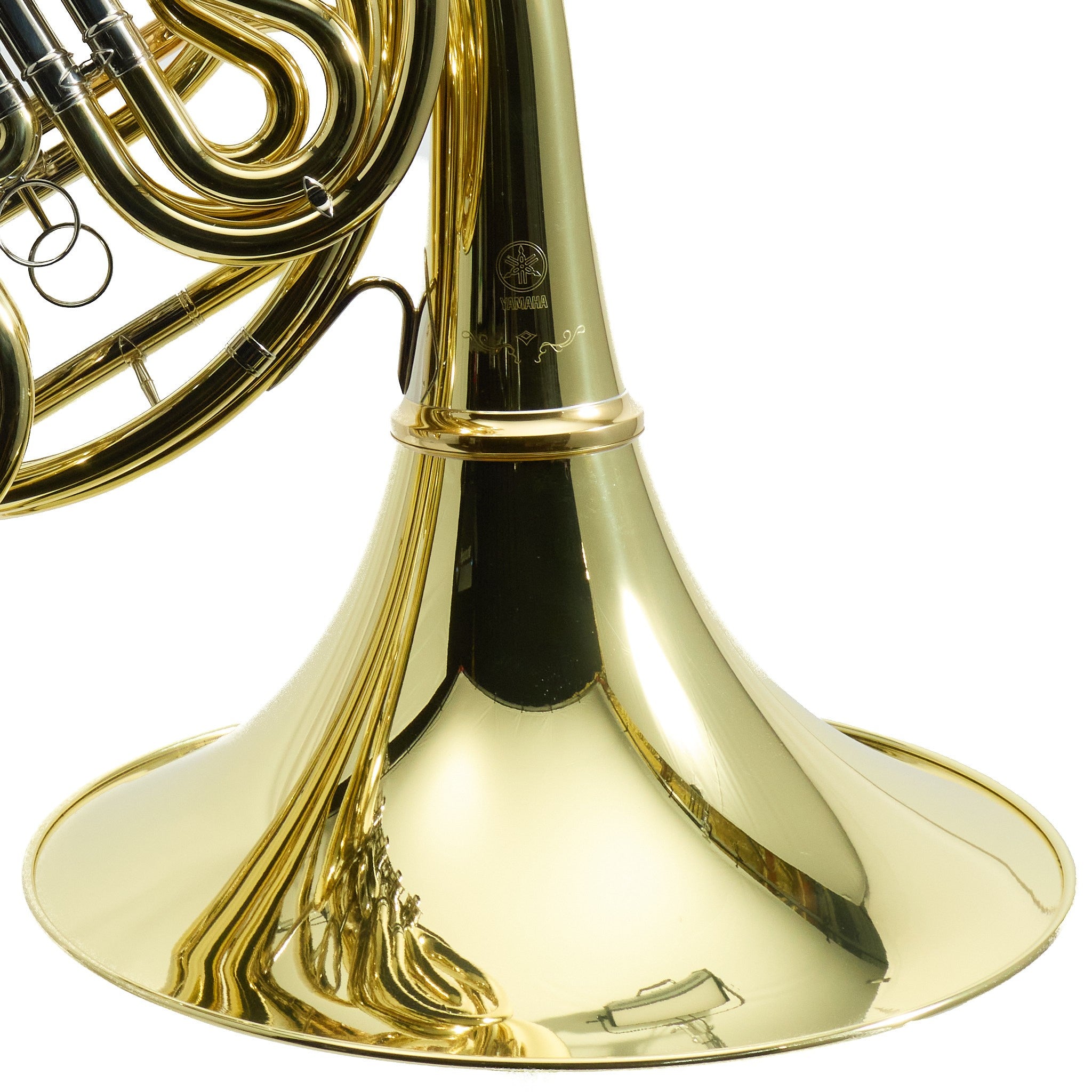 Yamaha YHR-671D Double French Horn with Detachable Bell in Lacquer
