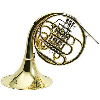 Yamaha YHR-671D Double French Horn with Detachable Bell in Lacquer