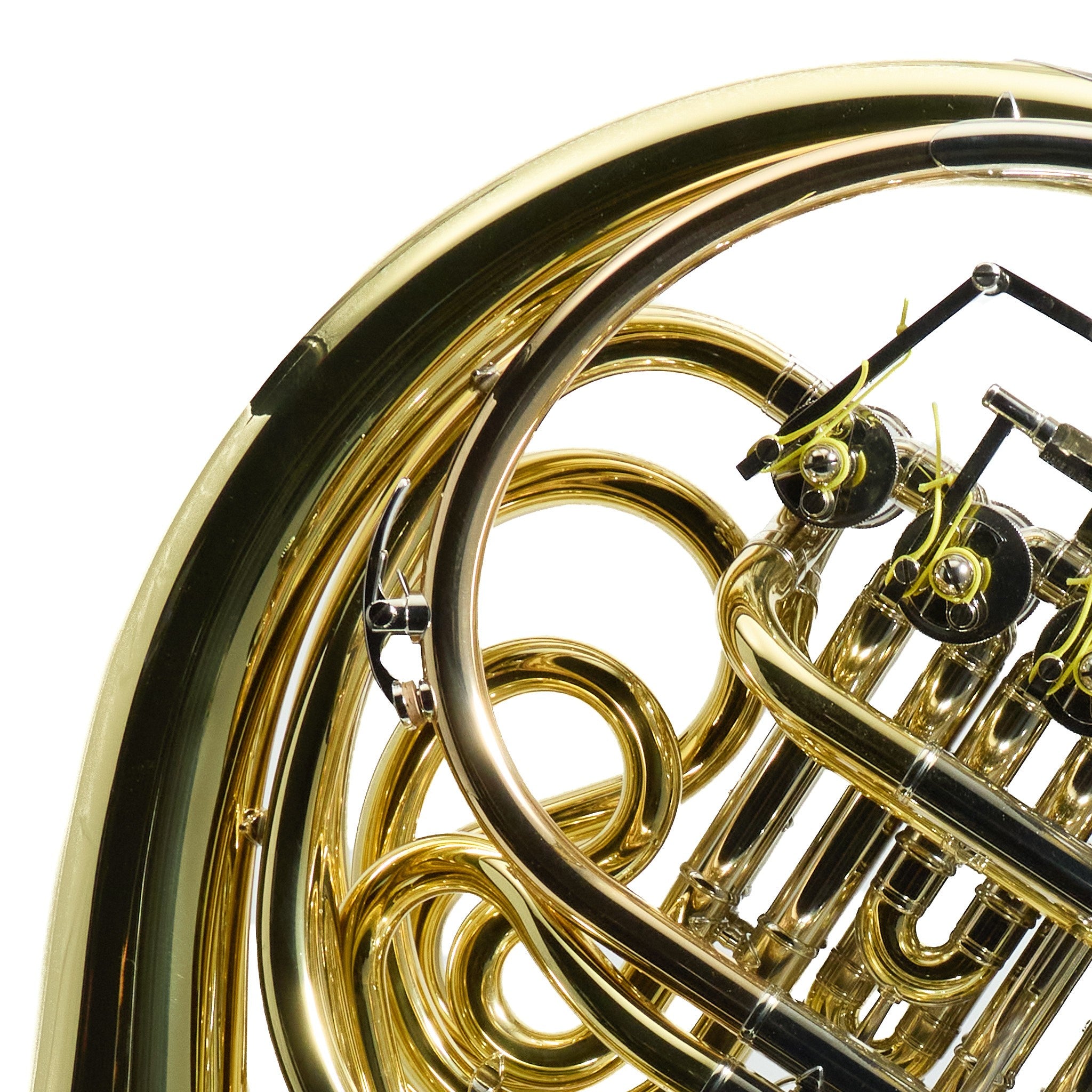 Yamaha YHR-671D Double French Horn with Detachable Bell in Lacquer