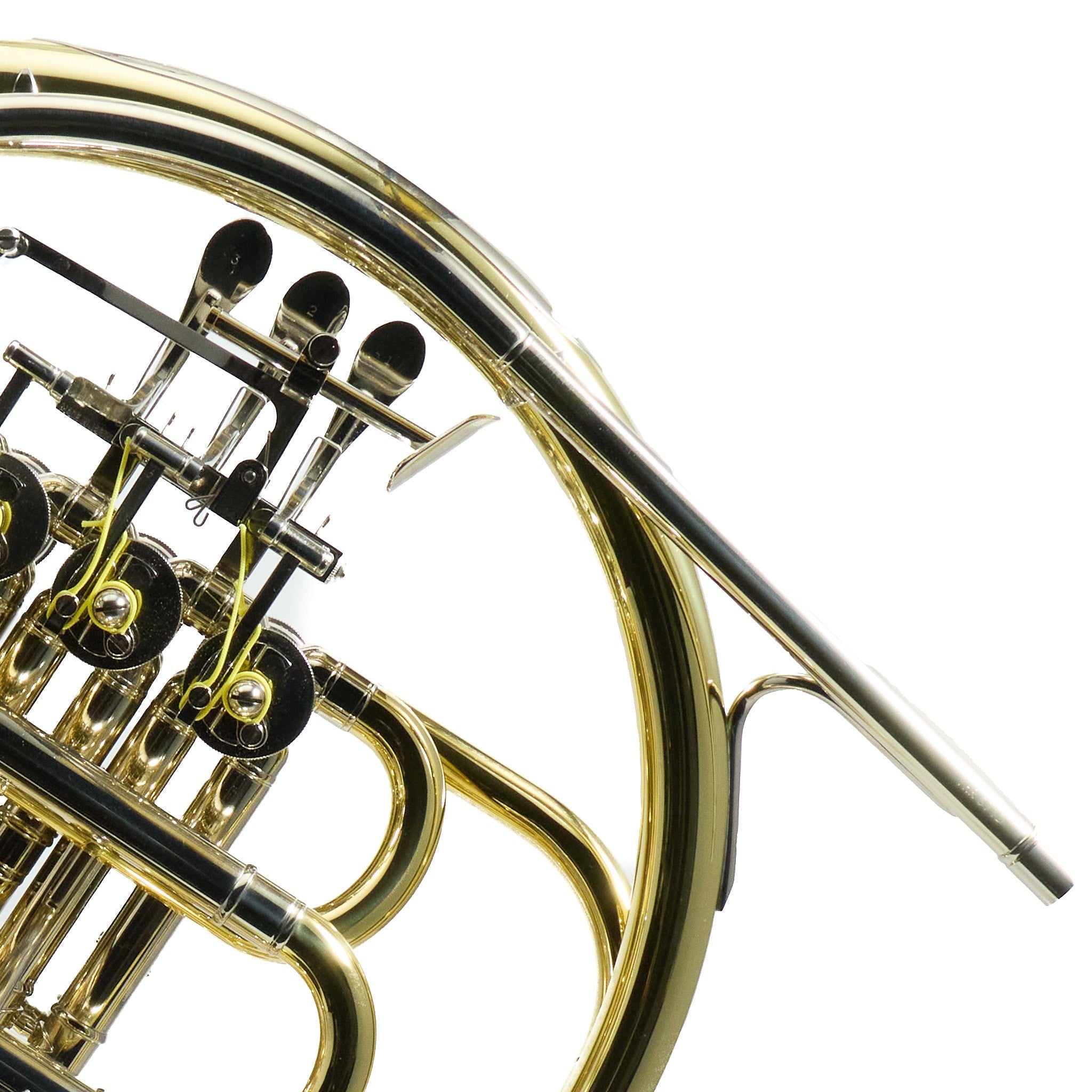 Yamaha YHR-671D Double French Horn with Detachable Bell in Lacquer