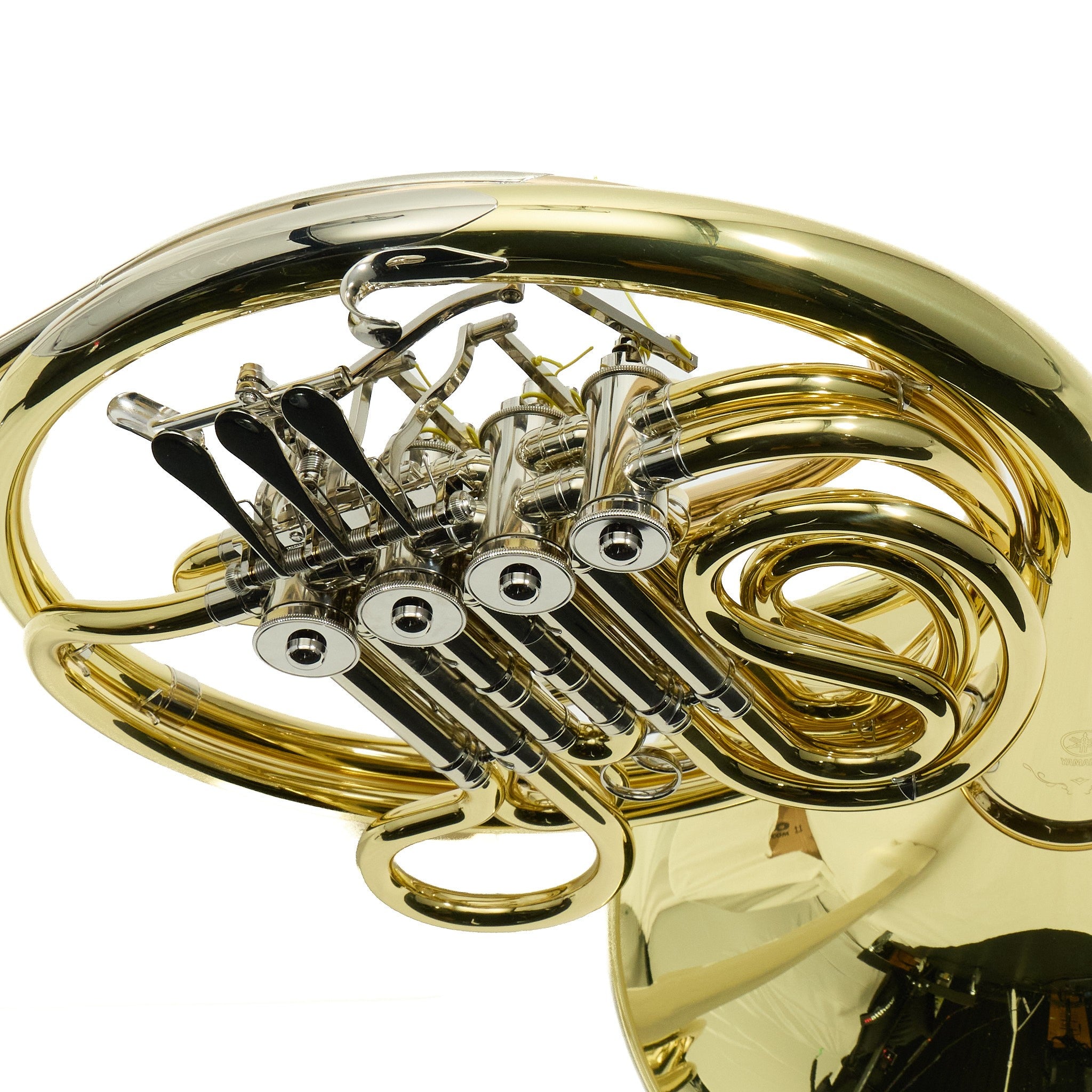 Yamaha YHR-671D Double French Horn with Detachable Bell in Lacquer