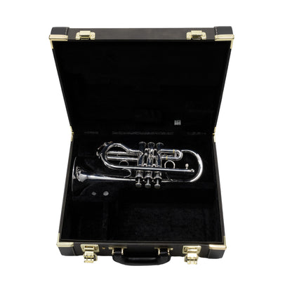 Yamaha YCR-8620IIS 'Neo' Professional Eb Cornet in Silver Plate
